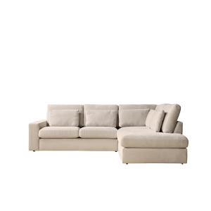 MySofa Hoekbank Jesse – Beige Stof Rechts – 271x222x92cm MySofa Hoekbank Jesse – Beige Stof Rechts – 271x222x92cm