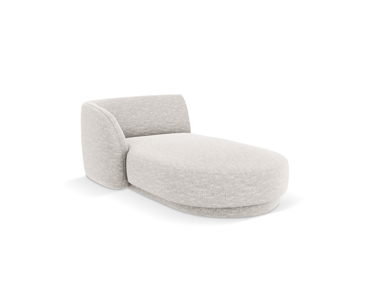 Micadoni linker meridiaan Miley 2-zits, structurele stof geld - 156x90