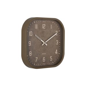 Karlsson wandklok Elemental Cuadrado – groen – Ø30cm Karlsson wandklok Elemental Cuadrado – groen – Ø30cm