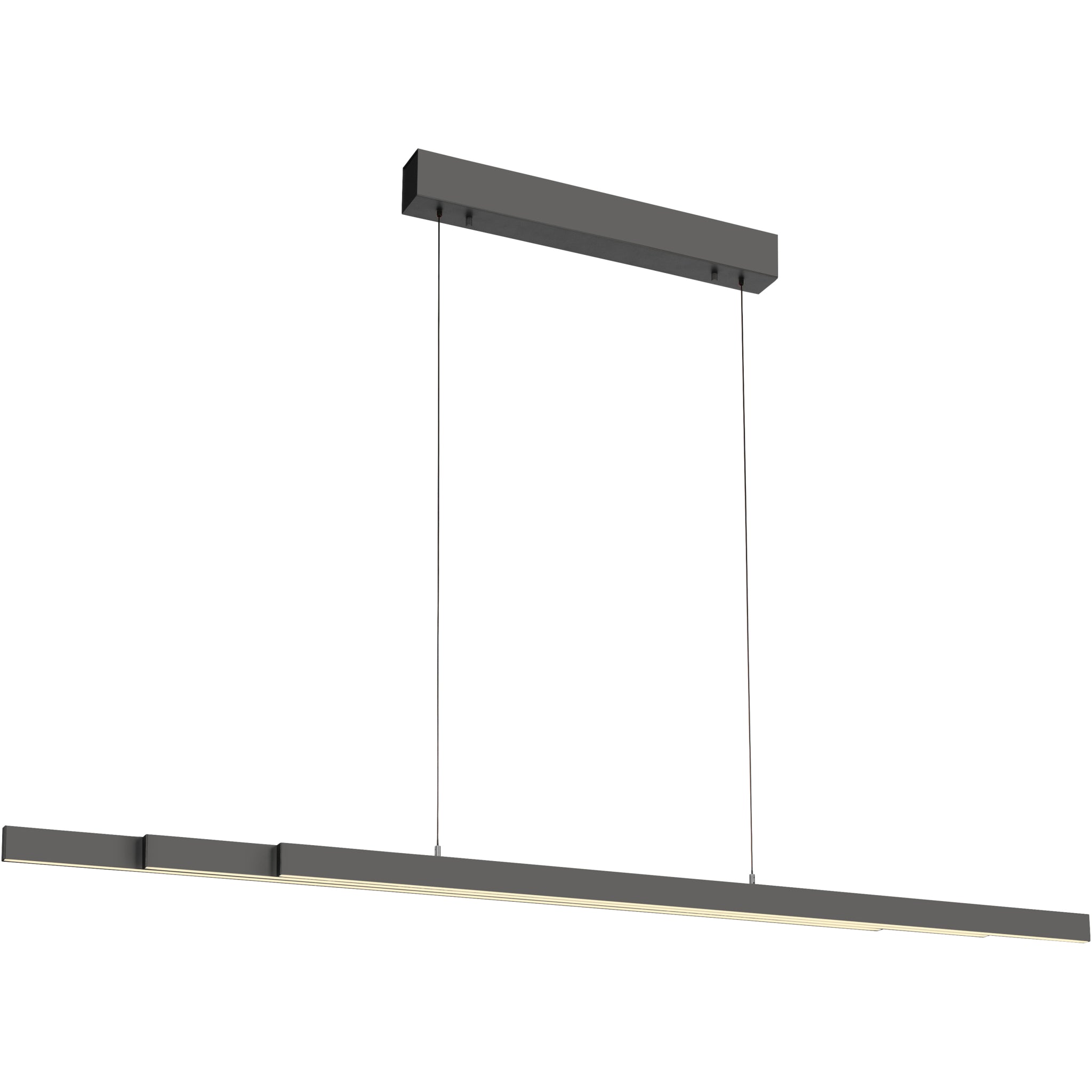 Paul Neuhaus hanglamp Adriana - 3 lichts - 179 x 150 cm - antraciet