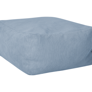 noo.ma Keno Pouf babyblauw corduroy wol 50–70 cm