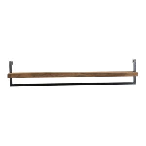 Light & Living wandplank Maddison – bruin – 120x18x24cm