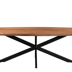 Livingfurn eetkamertafel Jesper Danish Oval – 180cm – mangohout Livingfurn eetkamertafel Jesper Danish Oval – 180cm – mangohout