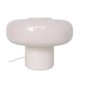 Leitmotiv tafellamp Grande Anilla – wit – 25x25x18cm – Paddenstoellamp Leitmotiv tafellamp Grande Anilla – wit – 25x25x18cm – Paddenstoellamp