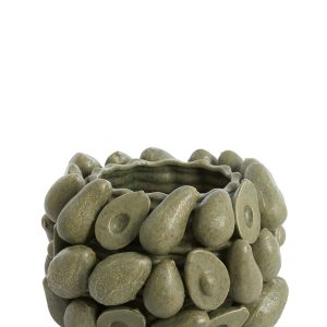 Light & Living vaas AVOCADO – Ø31.5x23cm – groen Light & Living vaas AVOCADO – Ø31.5x23cm – groen