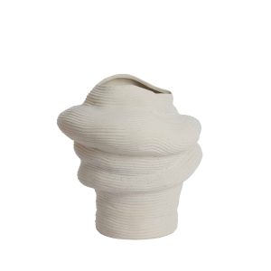 Light & Living vaas Luzz – wit – 33.5x32x34cm Light & Living vaas Luzz – wit – 33.5x32x34cm