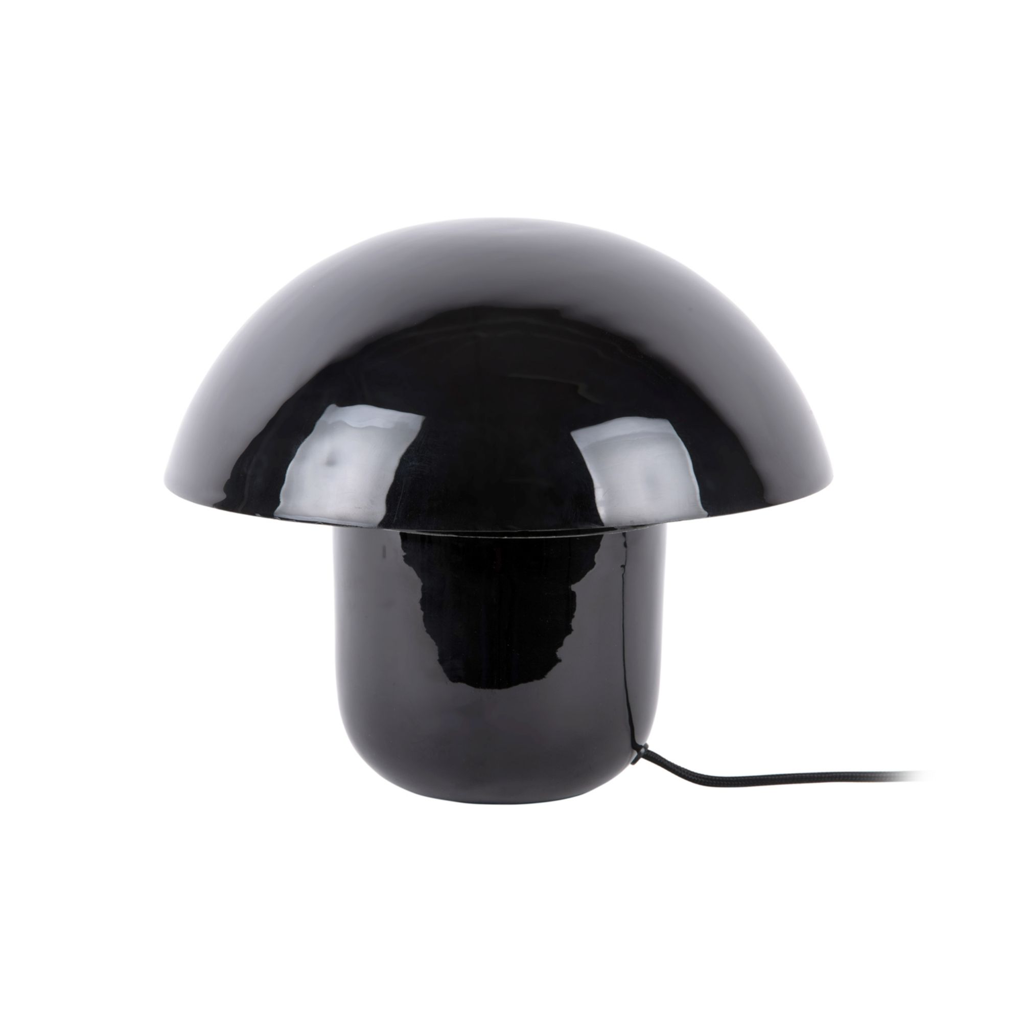 Leitmotiv tafellamp Fat Mushroom - zwart - 29x29x25cm - Paddenstoellam