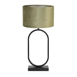 Light & Living tafellamp Jamiri/Gemstone – zwart, olijfgroen – 30x30x6 Light & Living tafellamp Jamiri/Gemstone – zwart, olijfgroen – 30x30x6