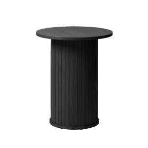 Olivine Lenn Ronde Houten Bijzettafel Ø 50 cm – Zwart Eiken Olivine Lenn Ronde Houten Bijzettafel Ø 50 cm – Zwart Eiken