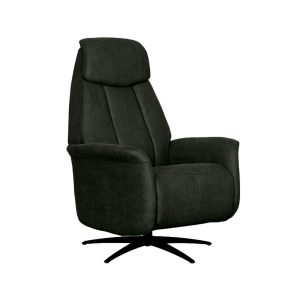 LABEL51 Fauteuil Oslo Elektrisch – Antraciet Stof – Draaibaar LABEL51 Fauteuil Oslo Elektrisch – Antraciet Stof – Draaibaar