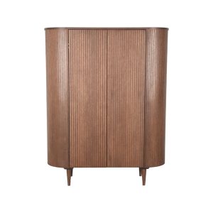LABEL51 Bergkast Oliva – Walnoot Eikenhout – 47x125x158cm LABEL51 Bergkast Oliva – Walnoot Eikenhout – 47x125x158cm