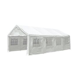 Budget partytent 4×8 met zijwanden – wit