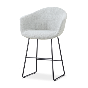 Nolon Nino-Otis Barkruk Grijs Melange – Zwart Onderstel – 65 Cm Nolon Nino-Otis Barkruk Grijs Melange – Zwart Onderstel – 65 Cm
