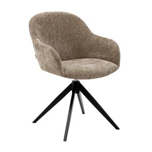 Kick draaistoel Matt – Taupe Kick draaistoel Matt – Taupe