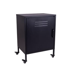 MaximaVida metalen lockerkastje Finn met wieltjes 52 x 40 x 67 cm zwar MaximaVida metalen lockerkastje Finn met wieltjes 52 x 40 x 67 cm zwar