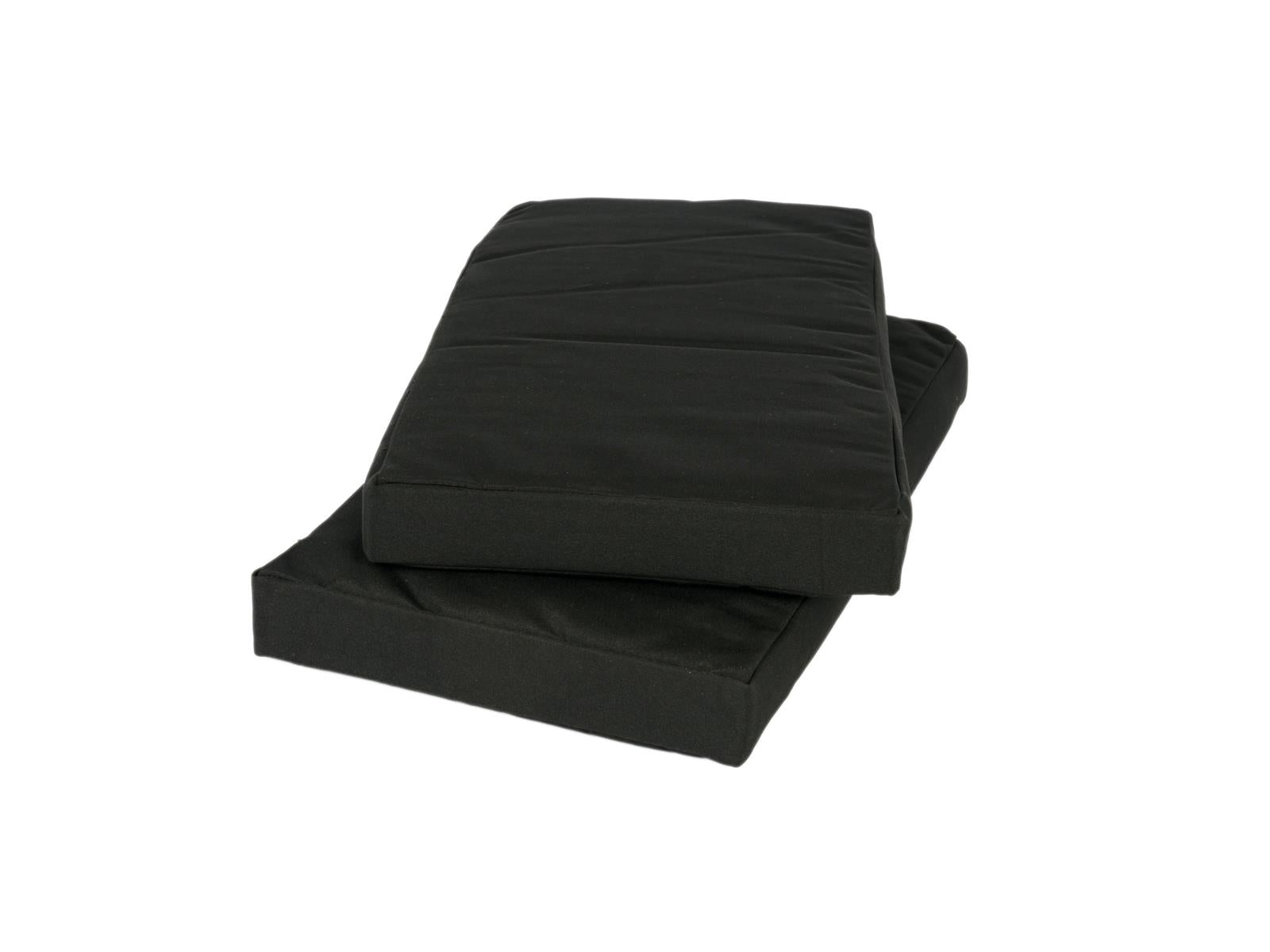 MaximaVida picknicktafel kussenpakket Havana zwart 55 x 27,5 x 5 cm -