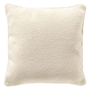 ONNO – sierkussen 60×60 cm – bouclé – Snow White – wit ONNO – sierkussen 60×60 cm – bouclé – Snow White – wit