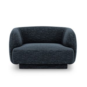 Micadoni Fauteuil Miley chenille, koningsblauw – 90x103x70cm Micadoni Fauteuil Miley chenille, koningsblauw – 90x103x70cm