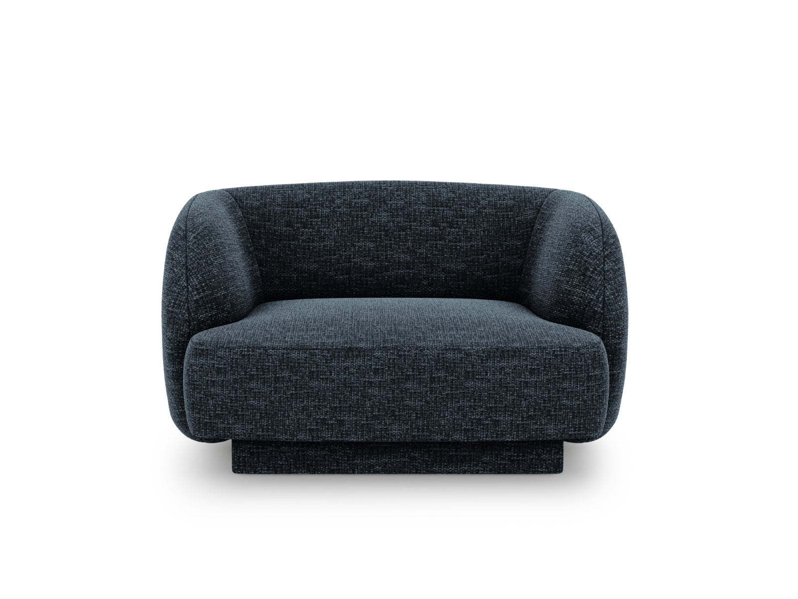 Micadoni Fauteuil Miley chenille, koningsblauw - 90x103x70cm