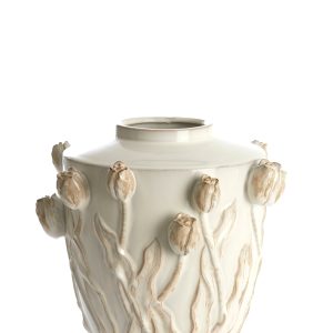 Light & Living vaas JUANA – Ø36x36cm – wit