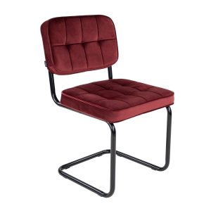 Kick buisframe stoel Ivy – Rood