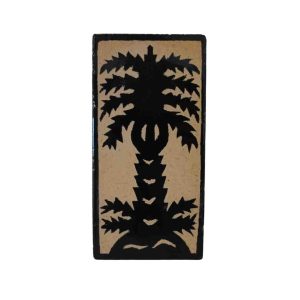 NOA MAY Zellige tegel Palmtree – zwart – keramiek – wanddecoratie – 20 NOA MAY Zellige tegel Palmtree – zwart – keramiek – wanddecoratie – 20