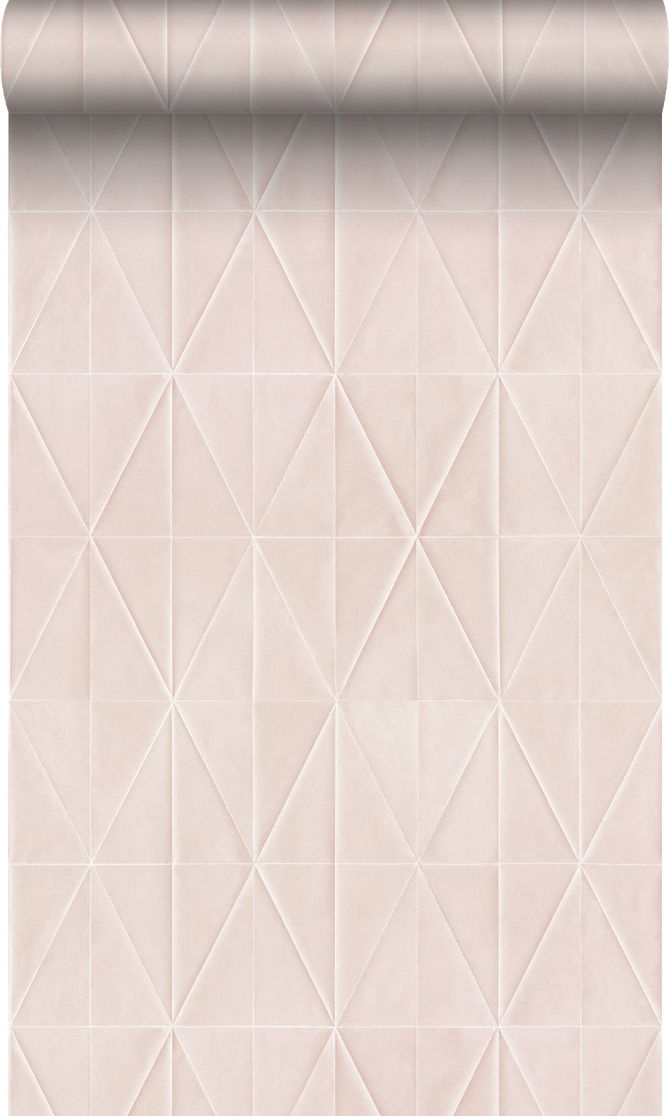 Origin Wallcoverings behang origami motief zacht roze - 53 cm x 10.05