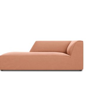 Micadoni linker meridiaan Ruby flueel, roze – 180x93x69cm