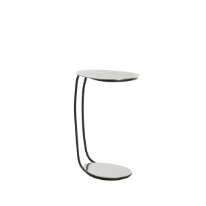 Light & Living bijzettafel Marsh – zilver – 42x27x53cm Light & Living bijzettafel Marsh – zilver – 42x27x53cm