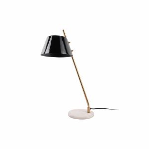 Leitmotiv tafellamp Savvy – zwart – 19x33x53cm Leitmotiv tafellamp Savvy – zwart – 19x33x53cm
