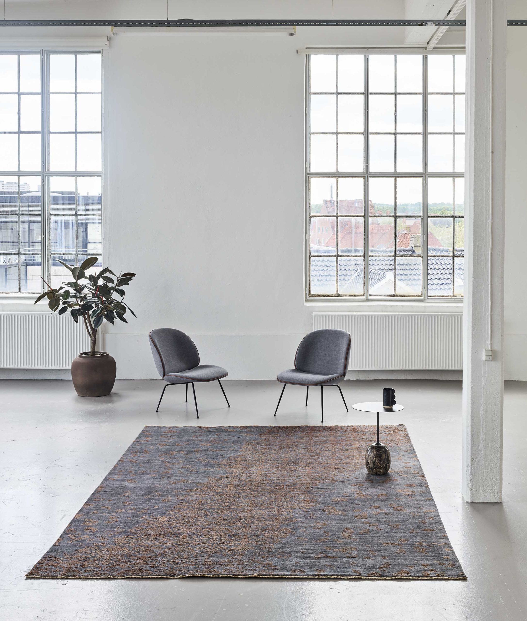 Vloerkleed MOMO Rugs Damask AL-2E HB-6-HB-19 140x200 cm