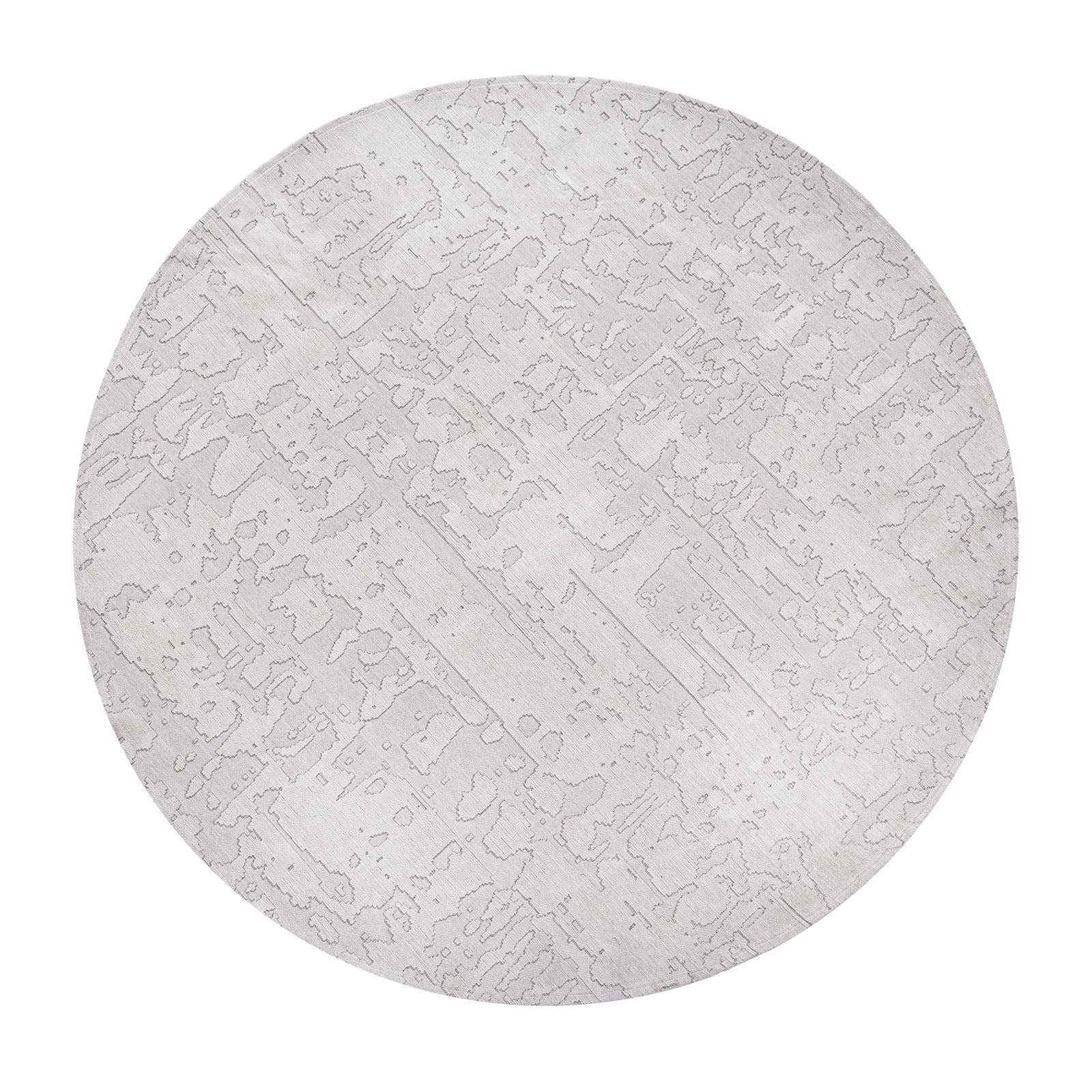 Ecorugs vloerkleed Tsingy Oyster - grijs - 240x240cm