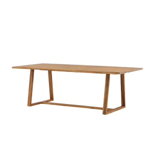 Nest outdoor Oscar houten tuintafel bruin – 220 x 100 cm Nest outdoor Oscar houten tuintafel bruin – 220 x 100 cm