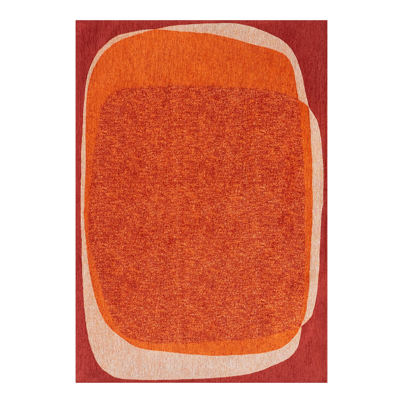 Ecorugs vloerkleed Kanell - rood - 200x280cm