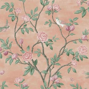 Laura Ashley Vliesbehang – Eglantine Blush – 10mx52cm Laura Ashley Vliesbehang – Eglantine Blush – 10mx52cm