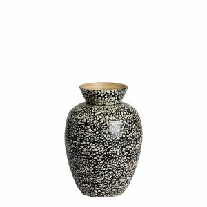 Light & Living vaas Lera – wit – Ø22cm Light & Living vaas Lera – wit – Ø22cm
