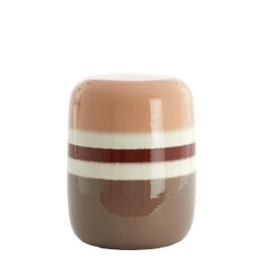 Light & Living bijzettafel Franca – oranje – Ø34cm Light & Living bijzettafel Franca – oranje – Ø34cm