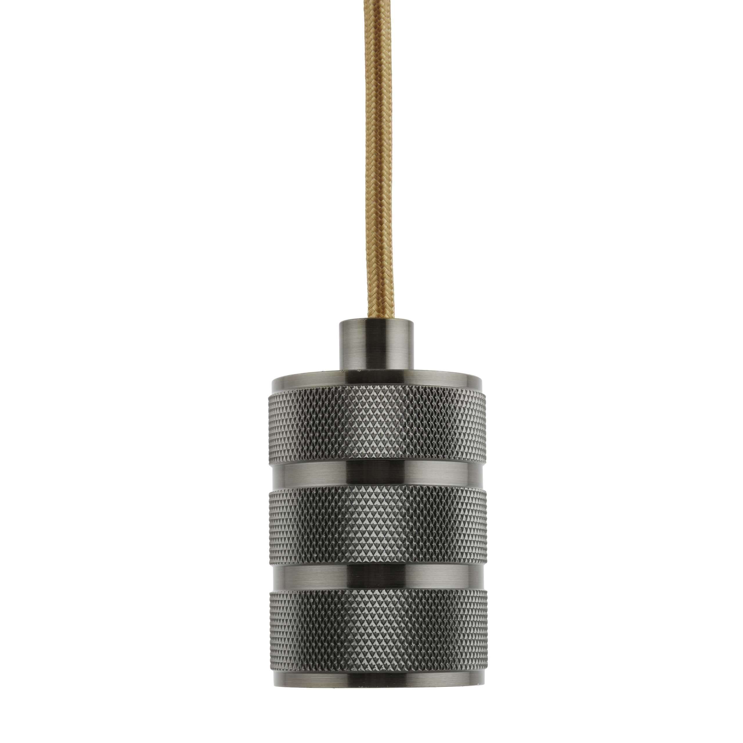 Lighto | Pendel Brons E27 Fitting | Retro | 1.5m Snoer | Met Plafondka
