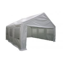 Budget partytent 5×5 met zijwanden – wit