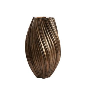 Light & Living vaas Yatung – brons – Ø30cm Light & Living vaas Yatung – brons – Ø30cm