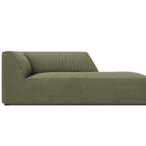 Micadoni rechter chaise longue Ruby ribfluwelen, groente – 180x93x69cm Micadoni rechter chaise longue Ruby ribfluwelen, groente – 180x93x69cm