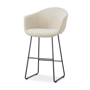 Nolon Nino-Otis Barkruk Cottonbeige – Zwart Onderstel – 75 Cm Nolon Nino-Otis Barkruk Cottonbeige – Zwart Onderstel – 75 Cm