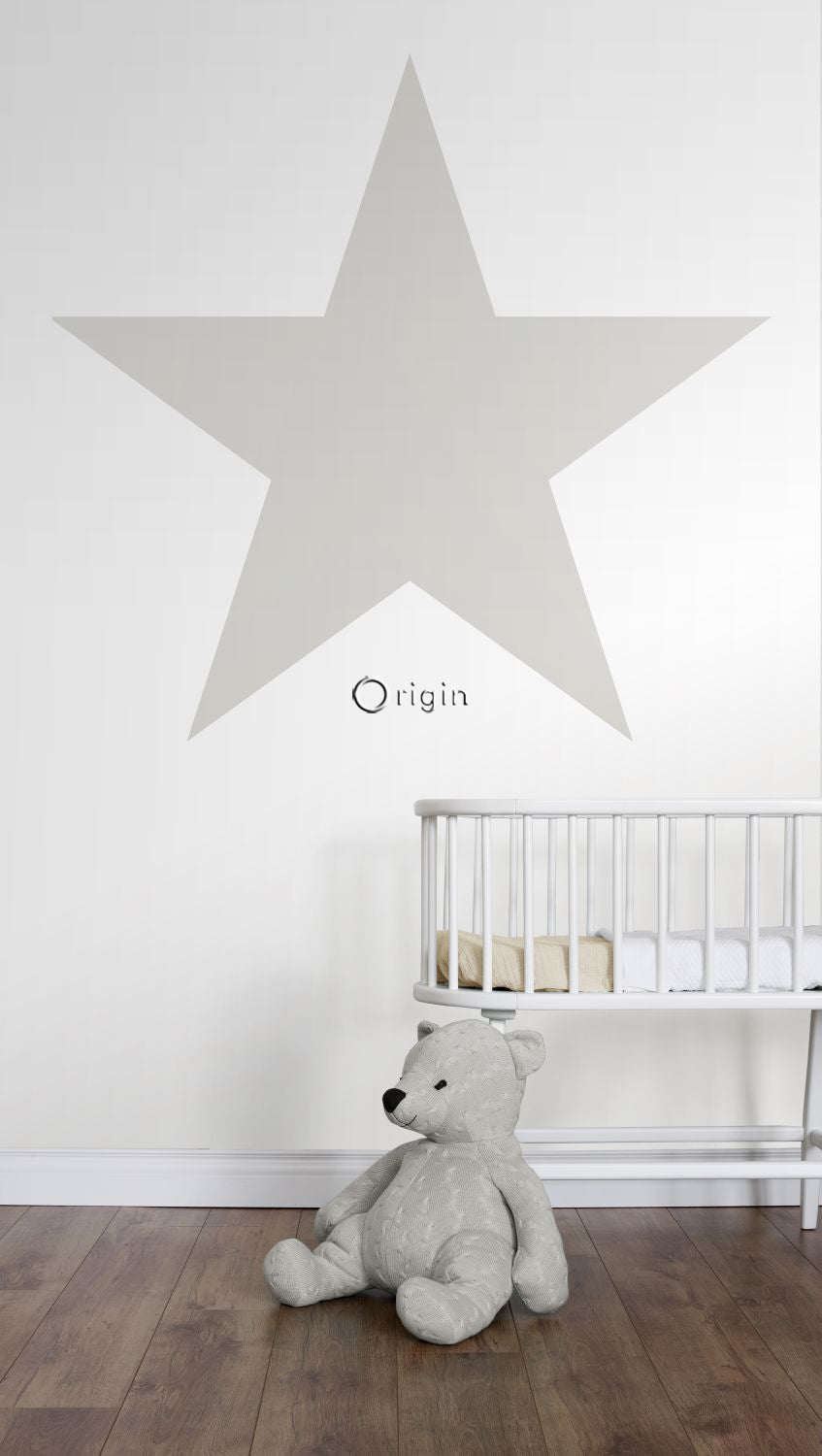 Origin Wallcoverings fotobehang sterren warm grijs - 150 x 279 cm - 35