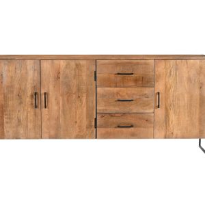 Livingfurn dressoir Elin – 180cm – bruin Livingfurn dressoir Elin – 180cm – bruin