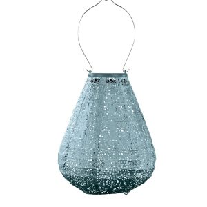 Lumiz solar lampion – fiore tulip – 20 cm – grijs blauw Lumiz solar lampion – fiore tulip – 20 cm – grijs blauw
