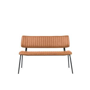 LABEL51 Eetkamerbank Gusto – Cognac PU-Leer – 120x63x81cm LABEL51 Eetkamerbank Gusto – Cognac PU-Leer – 120x63x81cm