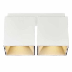 Nordlux Ethan Plafondlamp – 2-lichts GU10 – Wit Nordlux Ethan Plafondlamp – 2-lichts GU10 – Wit