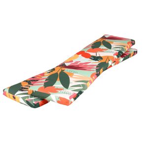 MaximaVida picknicktafel kussen pakket Vaiana 146 x 30 x 4 cm 2 stuks MaximaVida picknicktafel kussen pakket Vaiana 146 x 30 x 4 cm 2 stuks