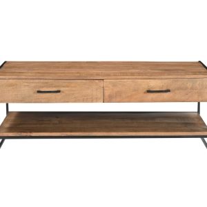 Livingfurn salontafel Elin – 120cm – bruin Livingfurn salontafel Elin – 120cm – bruin