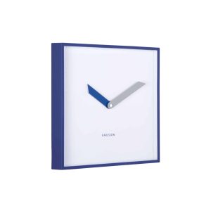 Karlsson wandklok Cool Retro Cuadrado – blauw – 4.1×28.3×28.3cm Karlsson wandklok Cool Retro Cuadrado – blauw – 4.1×28.3×28.3cm